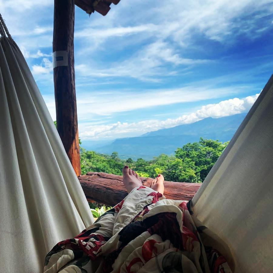 El Paraiso Posada Finca San Vicente Barichara Esterno foto