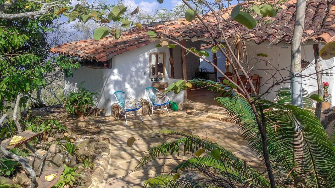El Paraiso Posada Finca San Vicente Barichara Esterno foto